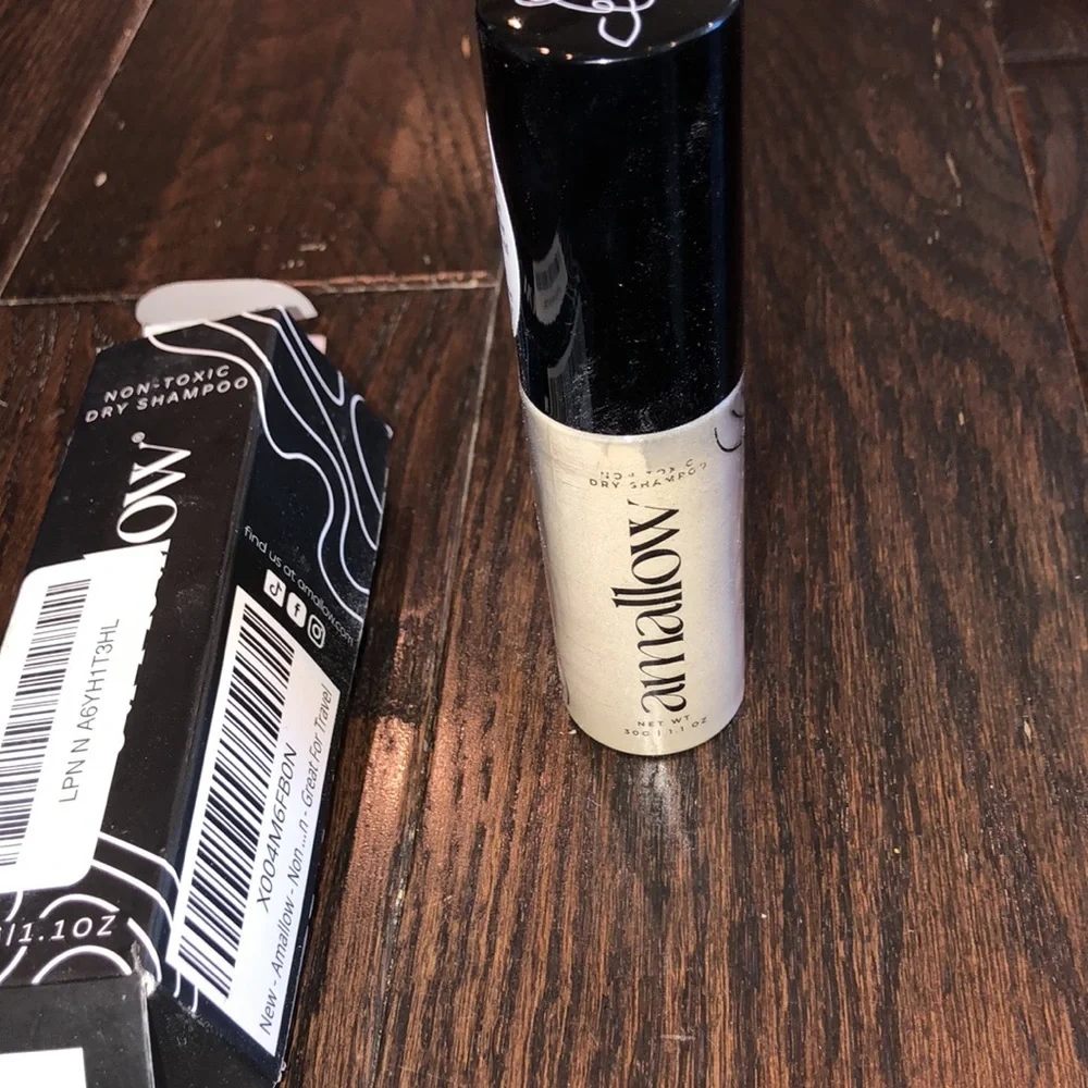 Amallow organic non toxic dry shampoo powder